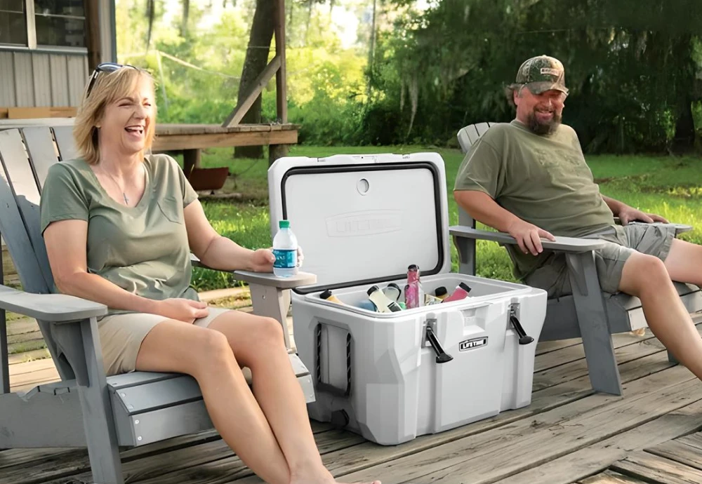 portable outdoor beverage cooler