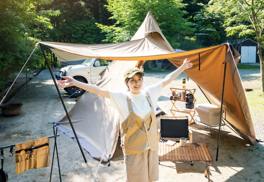 teepee camping